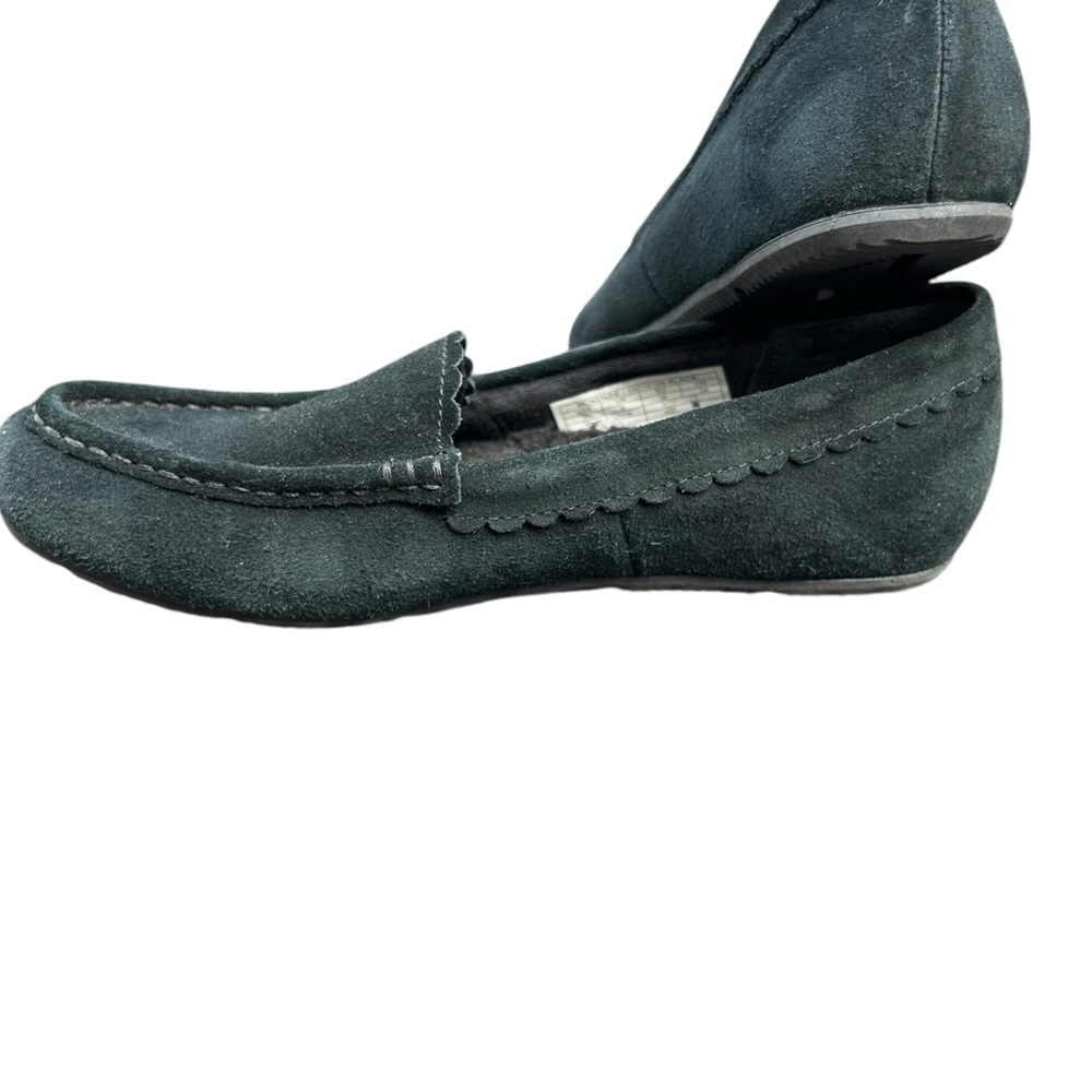 Vionic McKenzie Black Slipper Shoe Women’s Size 7 Suede Upper Rubber Sole - Picture 7 of 9